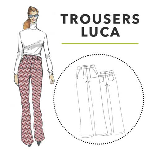 XPT08-999 - LUCA - Trousers Pattern
